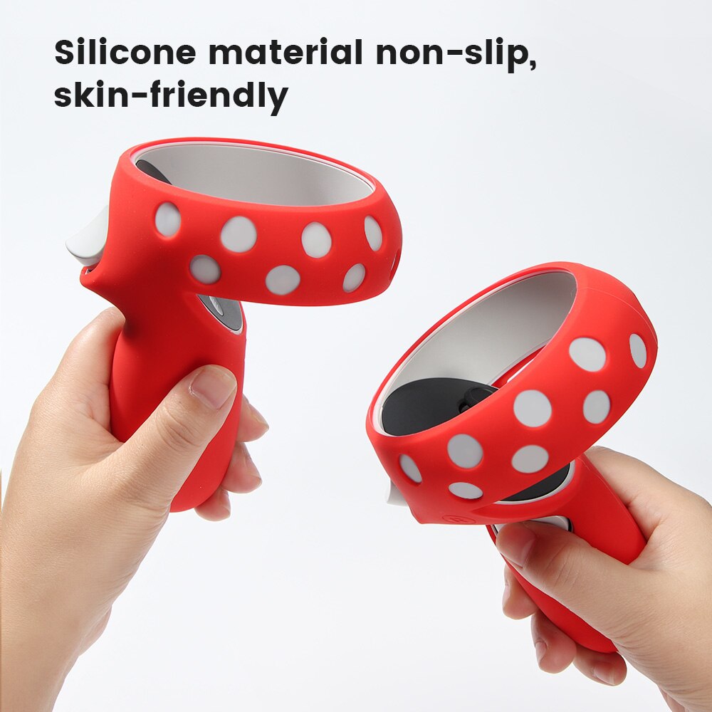 Vr Touch Handvat Grips Siliconen Cover Voor Oculus Quest 2 Beschermhoes Voor Oculus Quest 2 Vr Accessoires