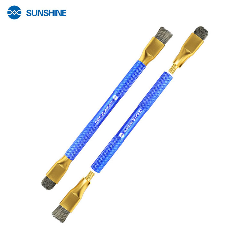 SUNSHINE SS-022 SS-022A SS-022B SS-022D cepillo seguro para placa principal del teléfono IC Chip pegamento limpieza eliminación de corrosión multifuncional