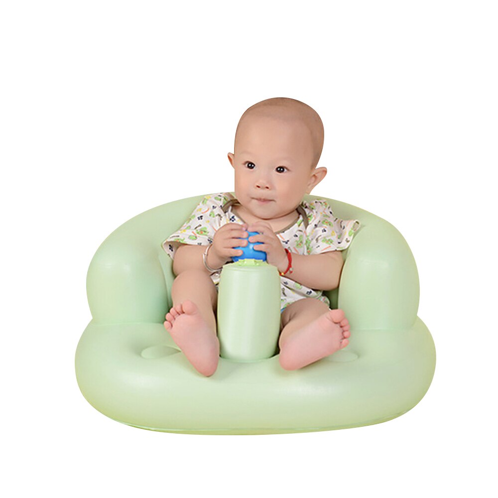 Inflatable Baby Seat Baby Bath Stool Multifunction Baby Sofa Potable Baby Chair Baby Learning Seat