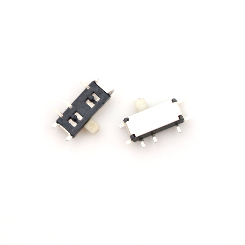 20PCS 7 Pin Mini Slide Switch On-OFF 2Position Micro Slide Toggle Switch Miniature Horizontal Slide Switch SMD