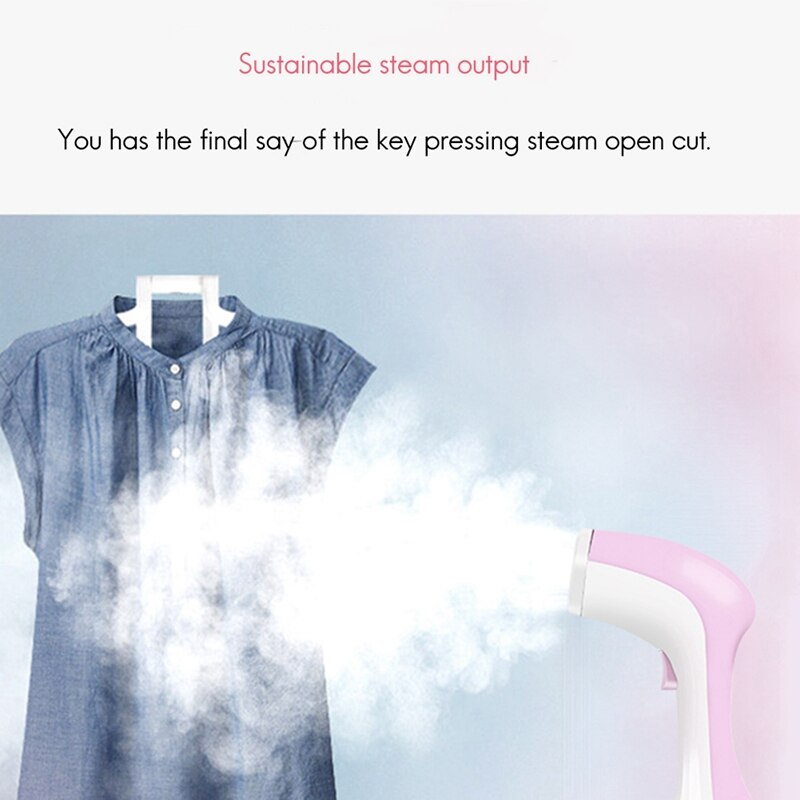 Steamer Voor Kleding Met Pomp, Kledingstuk Stof Rimpels Remover,Eu Plug