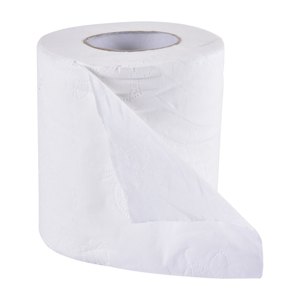 6 rollen Wc Papier 3 Ply Wc Tissue Weiß Wc Papier Weichen Gewebe Professionelle Einweg Praktische Wc Papier