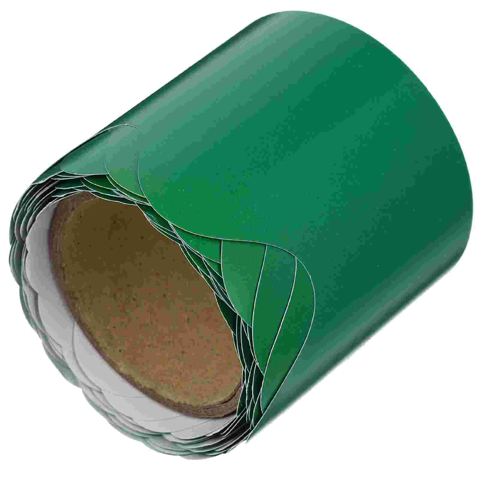 5M Blackboard Border Paper Roll Classroom Decor Supplies Chalkboard Edge Trim Bulletin Board Accessory Teaching Tools: green