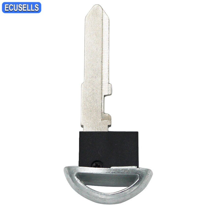 Smart Fob Key Remote Emergency Insert Uncut Blade Key Blank for Mazda