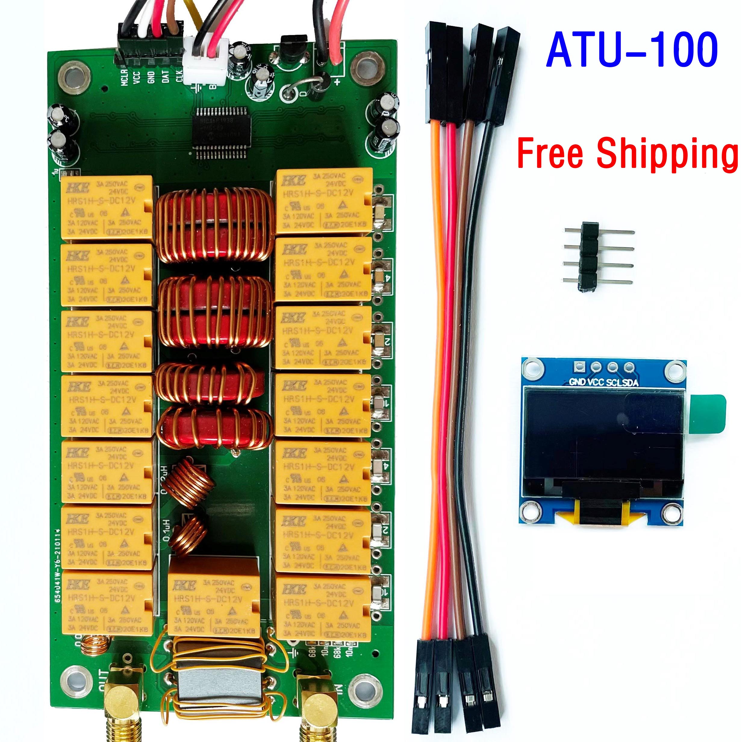 ATU-100 shell fall box ATU 100 atu 100 1,8-50MHz DIY Kit Automatische Antenne Tuner Wählen aus der folgenden optionen