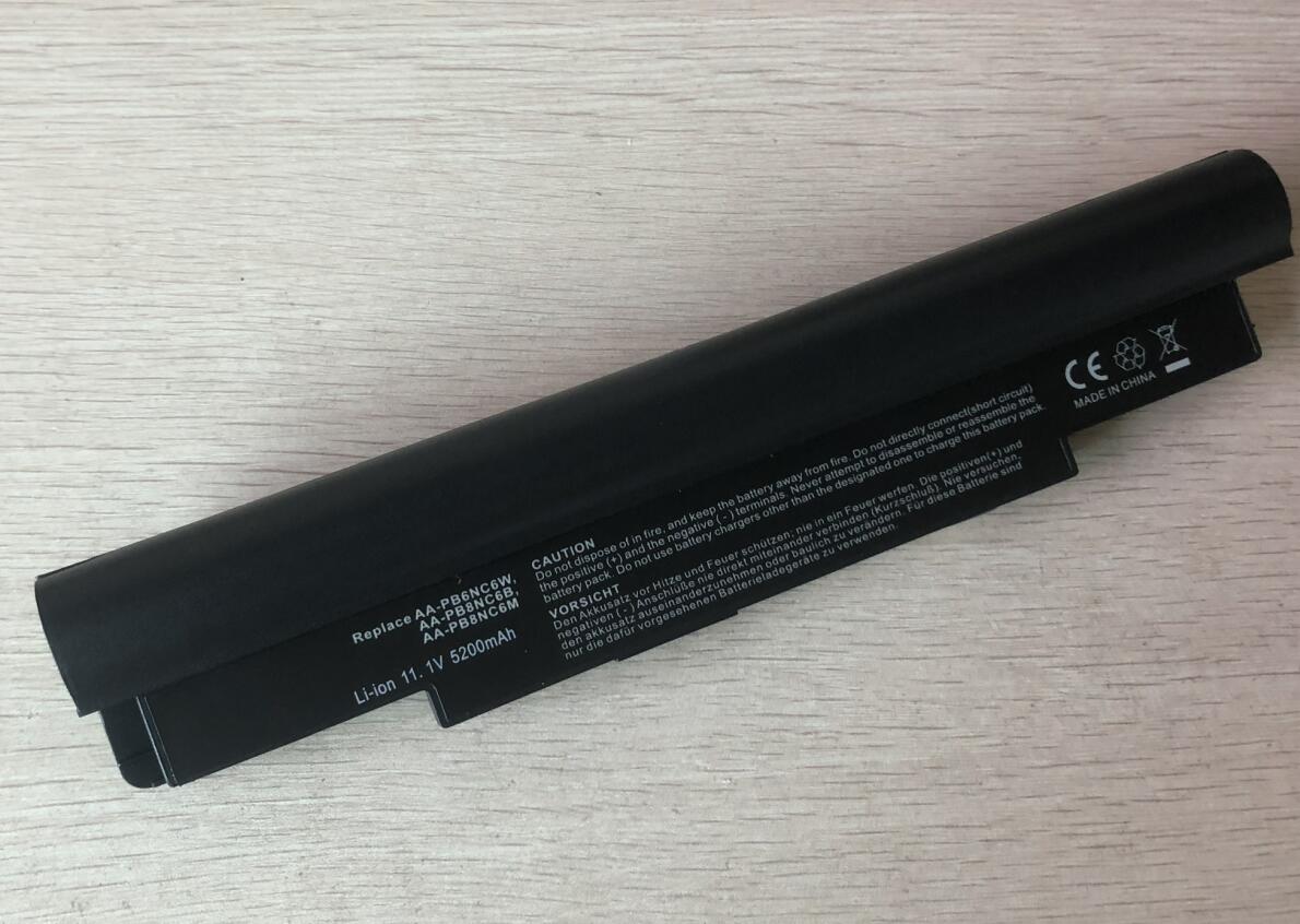 Nero Batteria per Samsung NC10 10.2 "NP-NC10 NC20 ND10 ND20 N110 N120 N130 N135 AA-PB1TC6B AA-PB6NC6W