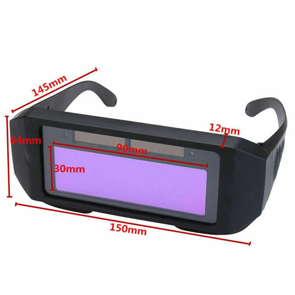 Lcd Car Solar Darkening Welding Goggles Mask Glasses Helmet Eyes Spare Parts Instury Metal Iron Welding Goggle