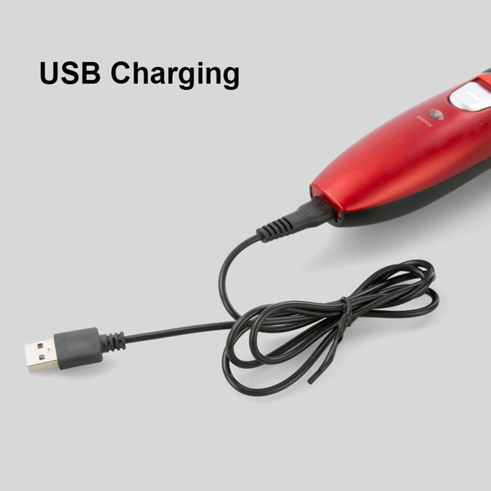 Tondeuse à cheveux électrique ensemble Rechargeable barbe rasoir tondeuses à cheveux coupe de cheveux Kit de toilettage pour hommes