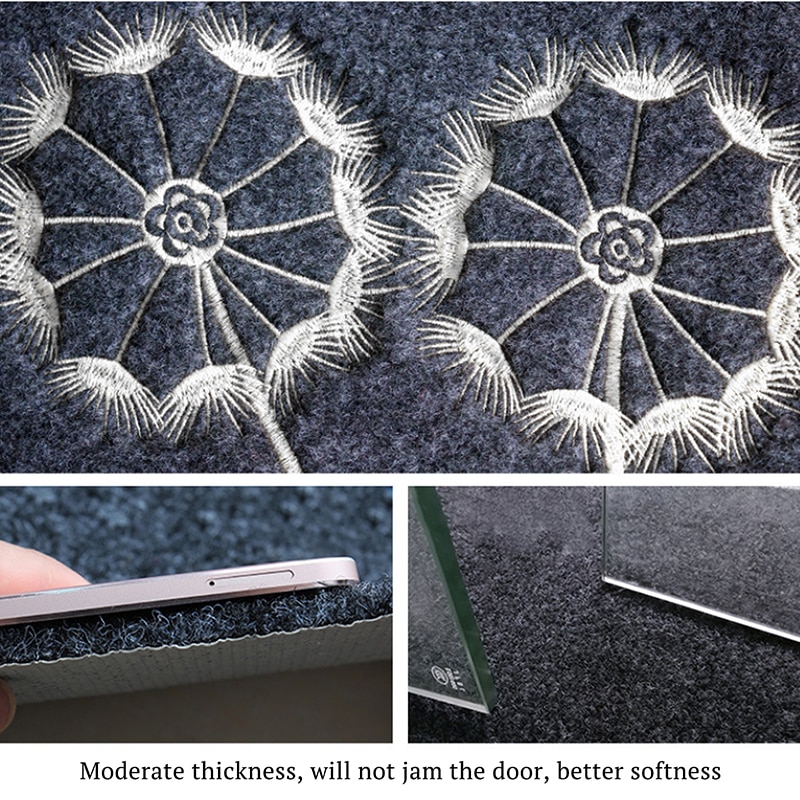 Long Kitchen Mat Set Anti-slip Modern Area Rugs Living Room Balcony Bathroom Printed Carpet Doormat Hallway Geometric Bath Mat