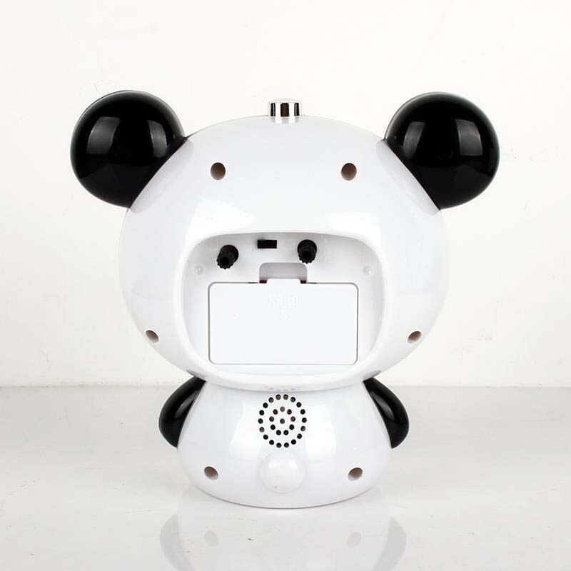 Luminous Clocks Student Music Snooze Alarm Clock Cute Panda Alarm Clock Home Room Decor despertador