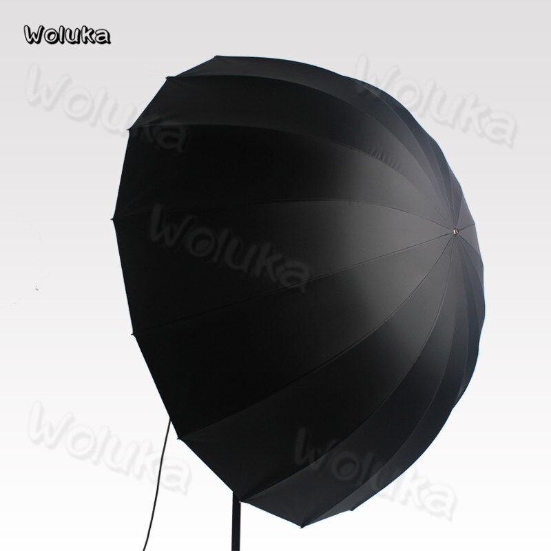 33 inch 85cm Reflective umbrella Reflective softbox quick open Umbrella 16 Fiber Bone Black Silver Photography Umbrella CD50 T06