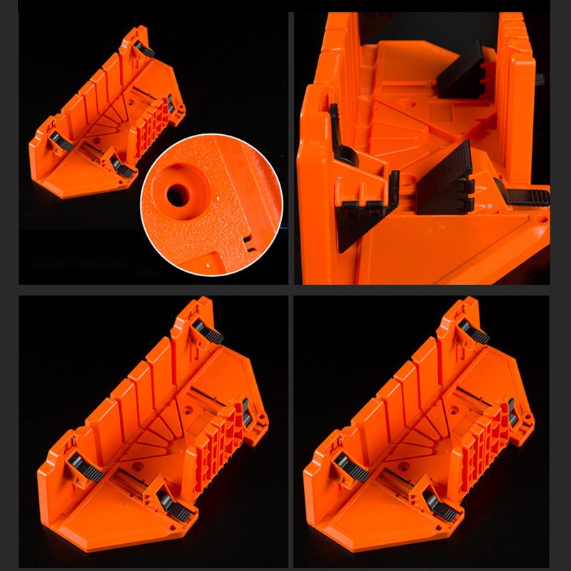 Newly Wood Angle Cutting Saw 0/22.5/45/90 Degree Clamping Mitre Box Cabinet Case Woodworking Tool XSD88