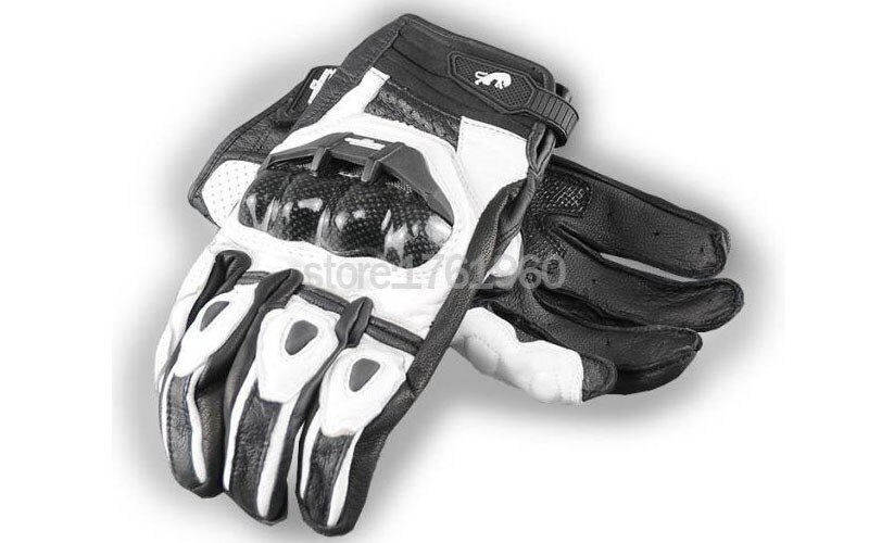 Furygan AFS6 gants de moto | Gants de moto knight en cuir, BMX, vtt et moto de cyclisme, 2016nouveau: WHITE M