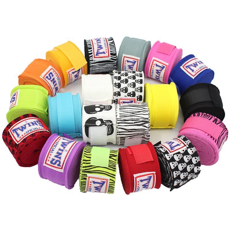 Guantes de entrenamiento de boxeo Thai MMA, protector de muñeca, 5m