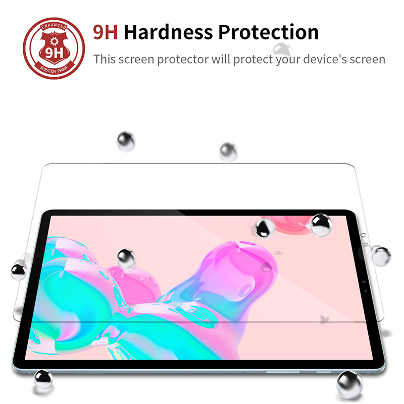 2 stk til samsung galaxy tab  s7 s6 lite  s5e s4 hærdet glas fane  a 10.1 10.5 skærmbeskytter sm -t860 t865 t870 t510 p610