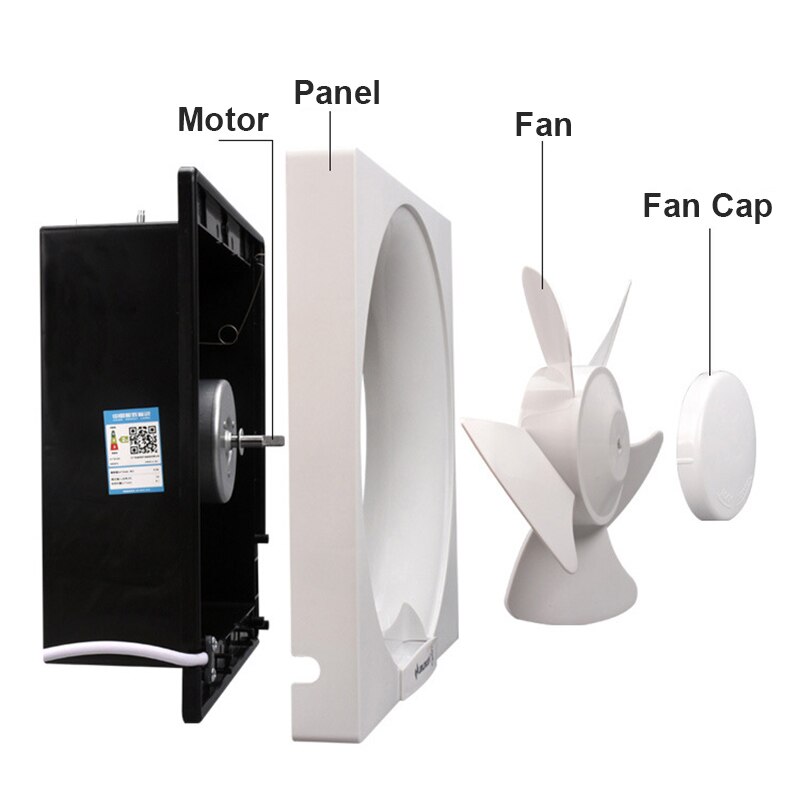 1PC 6/8/10/12inch Small Power Mini Plastic Fan Blade 6 Leaves for Electric Fan