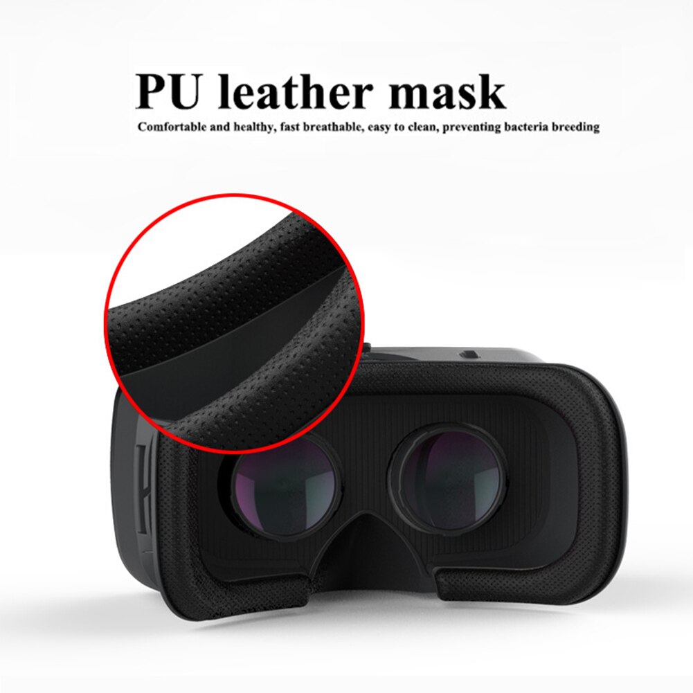 Soft Adjustable Huge Screen Easy Install HD Goggles For Phone 4.5 To 6inch Full Review Detachable VR Headset 3D Glasses