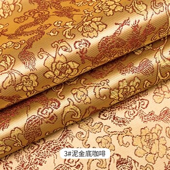 Chinese Stijl Satijn Jacquard Brokaat Stof Voor Naaien Sofa Cover En Diy Cheongsam En Traditionele Chinese Pak TJ0246: 3