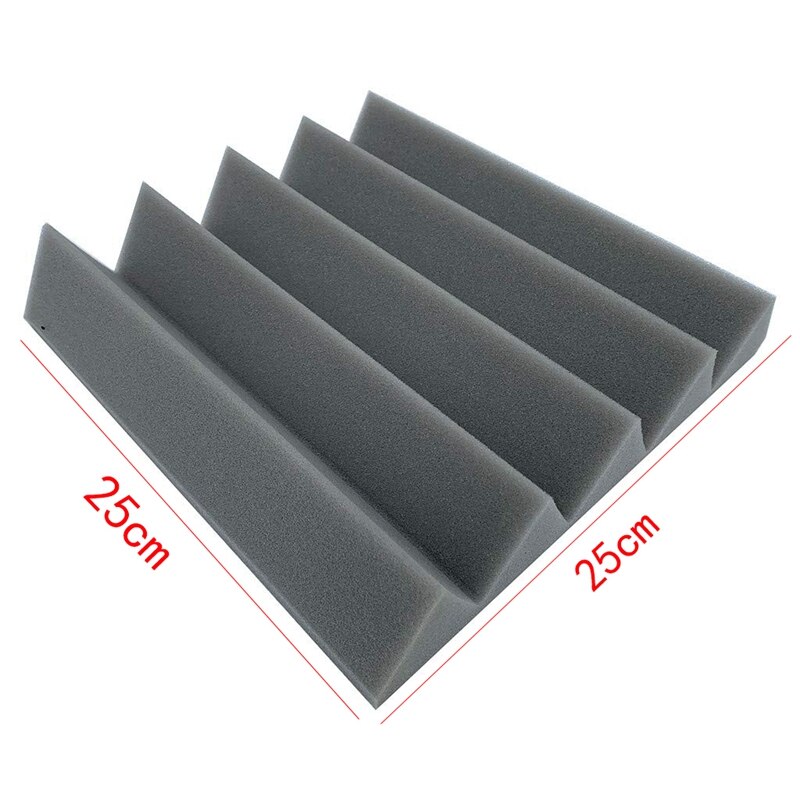 2Pcs 3D Soundproof Sponge Sticker,Five Slots Acoustic Foam Panel Stop Absorption Studio Ktv Sound for Home Decor Art Bedroom Bat