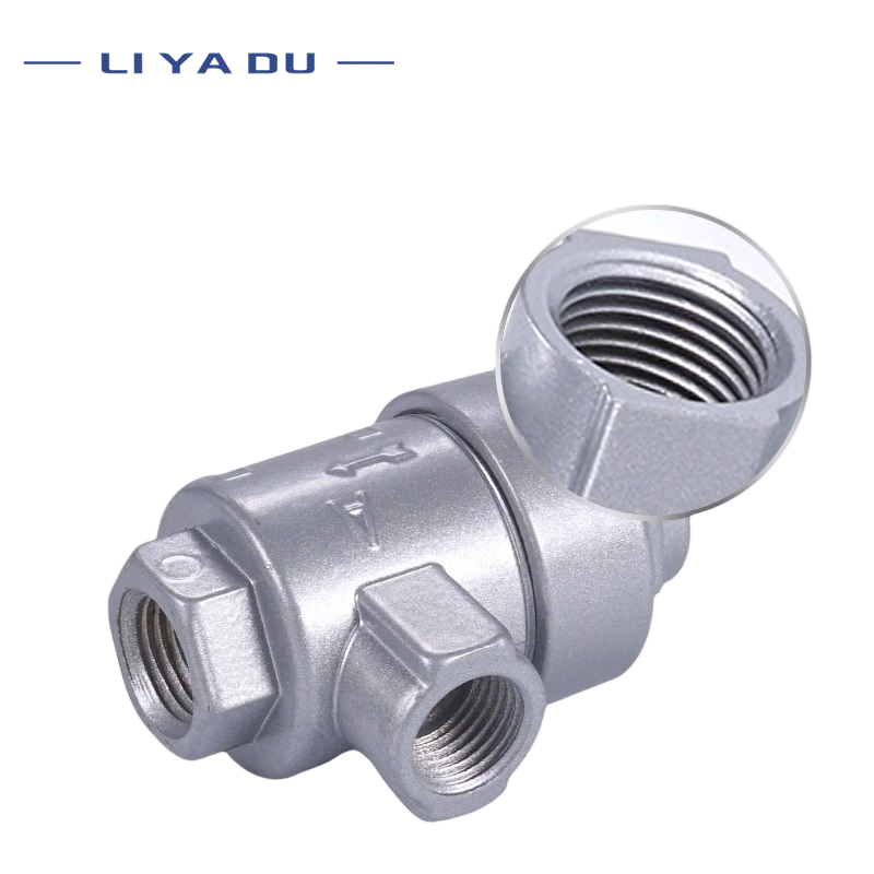 XQ-válvula neumática de escape rápido, 1 piezas, 1/4 ", 3/8", 1/2 ", 170600 171000 171500, válvula auxiliar de aluminio