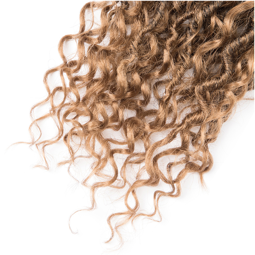 Goddess Locs Crochet Hair Faux Locs Wavy Crochet Curly Hair Faix Locs Crochet with Curly Ends River Curls Crochet Hair