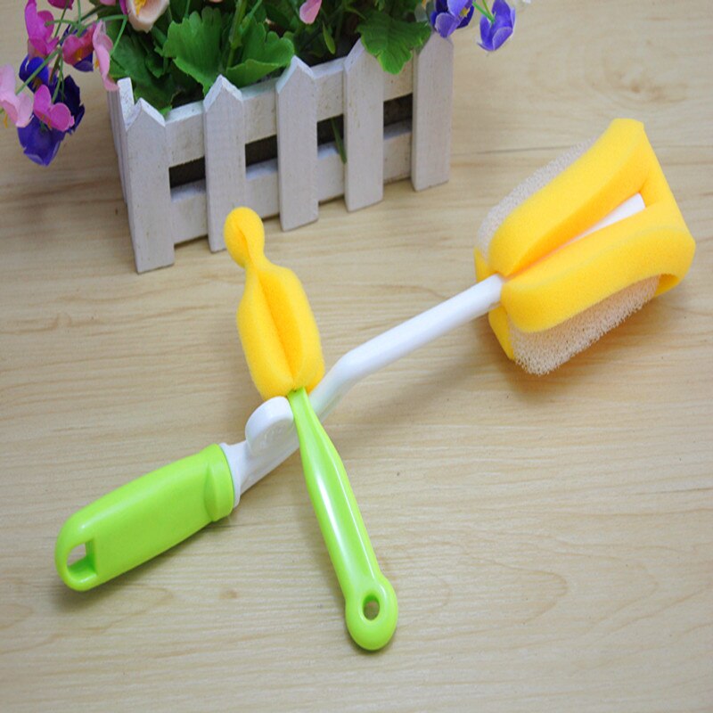 2 set fles Borstel Fles Tepel Theepot Nozzle Uitloop Borstel Babyfles Borstel babyvoeding levert Fles Brus