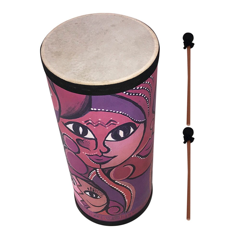 1 Set Unique Ethnic Indian Drum Indian Drum with Mallet Children Teaching Aid
