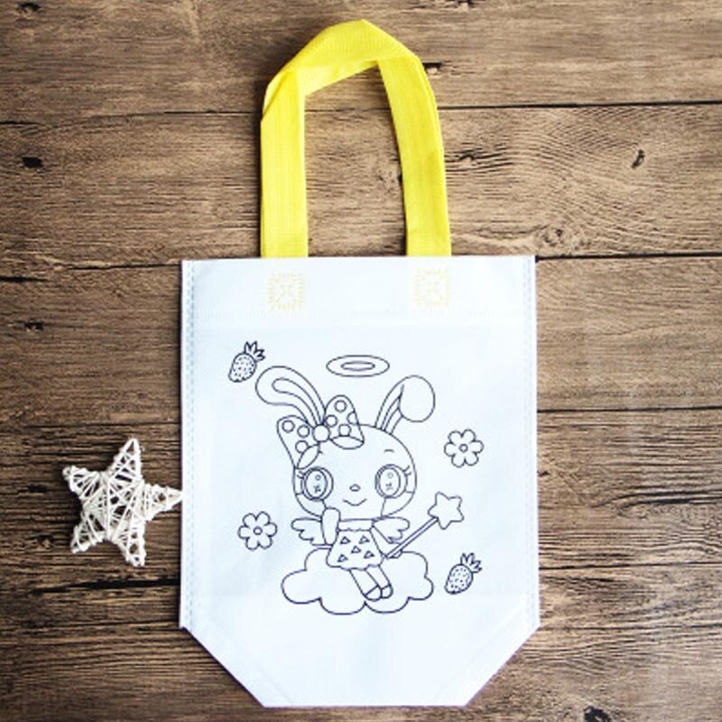 Saizhi FAI DA TE Vernice Disegno Giocattolo Colorato Graffiti Borsa A Mano Da Parte di Bambini di Materiale Ecologico SZ3102: rabbit