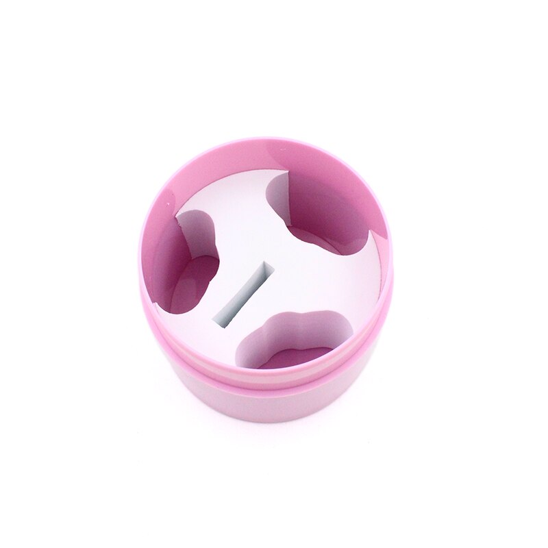 Récipient de support de pot de stockage scellé par charbon actif de réservoir de stockage de colle Durable de cils pour la colle d'extension de cils 4 couleurs