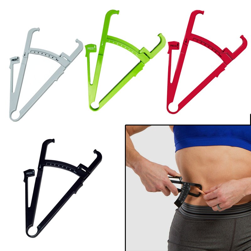 Analisador de gordura corporal 1 peça, ferramenta de medição da pele, taxa de medida, mantem a saúde, testador de gordura corporal paquímetro para caliper