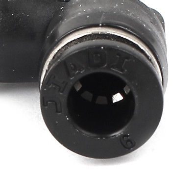 10 Raccords Rapides Pneumatiques 6mm - Connecteur à Pousser Pour Tuyaux