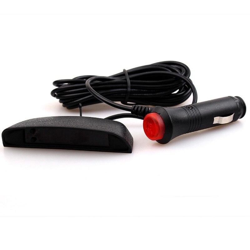 12v originalt utseende på bilinteriør 3 i 1 bilklokketermometer og spenningsmonitor