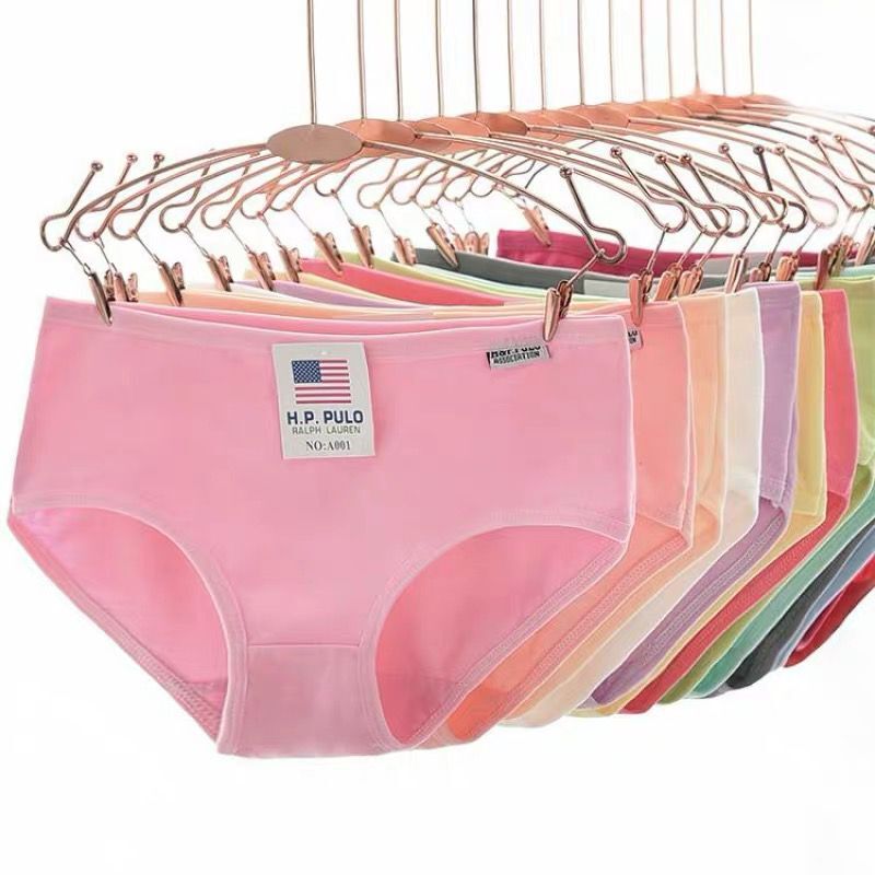 Slip corti in pizzo tinta unita mutandine modali per ragazze intimo traspirante confortevole 10 pezzi