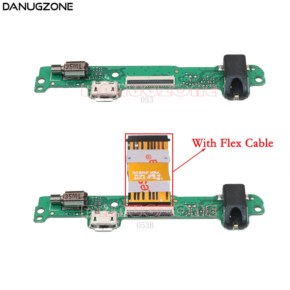 USB di Ricarica Presa Dock di Ricarica Connettore di Bordo Cavo Della Flessione Con La Cuffia Audio Martinetti Per Huawei Mediapad 10 Link S10-201L/ u/W