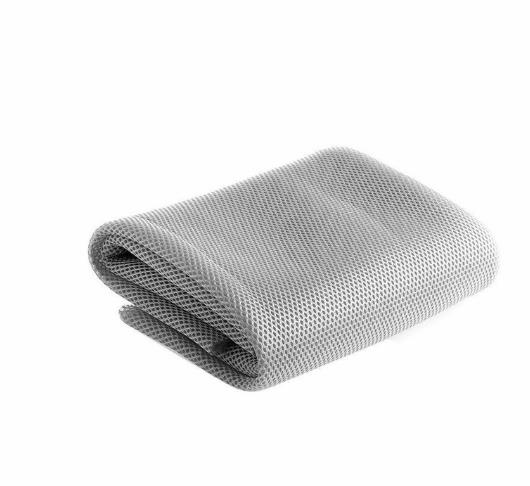Haut-parleur en maille pour haut-parleur, tissu de Grille stéréo, tissu Audio anti-poussière,: siver
