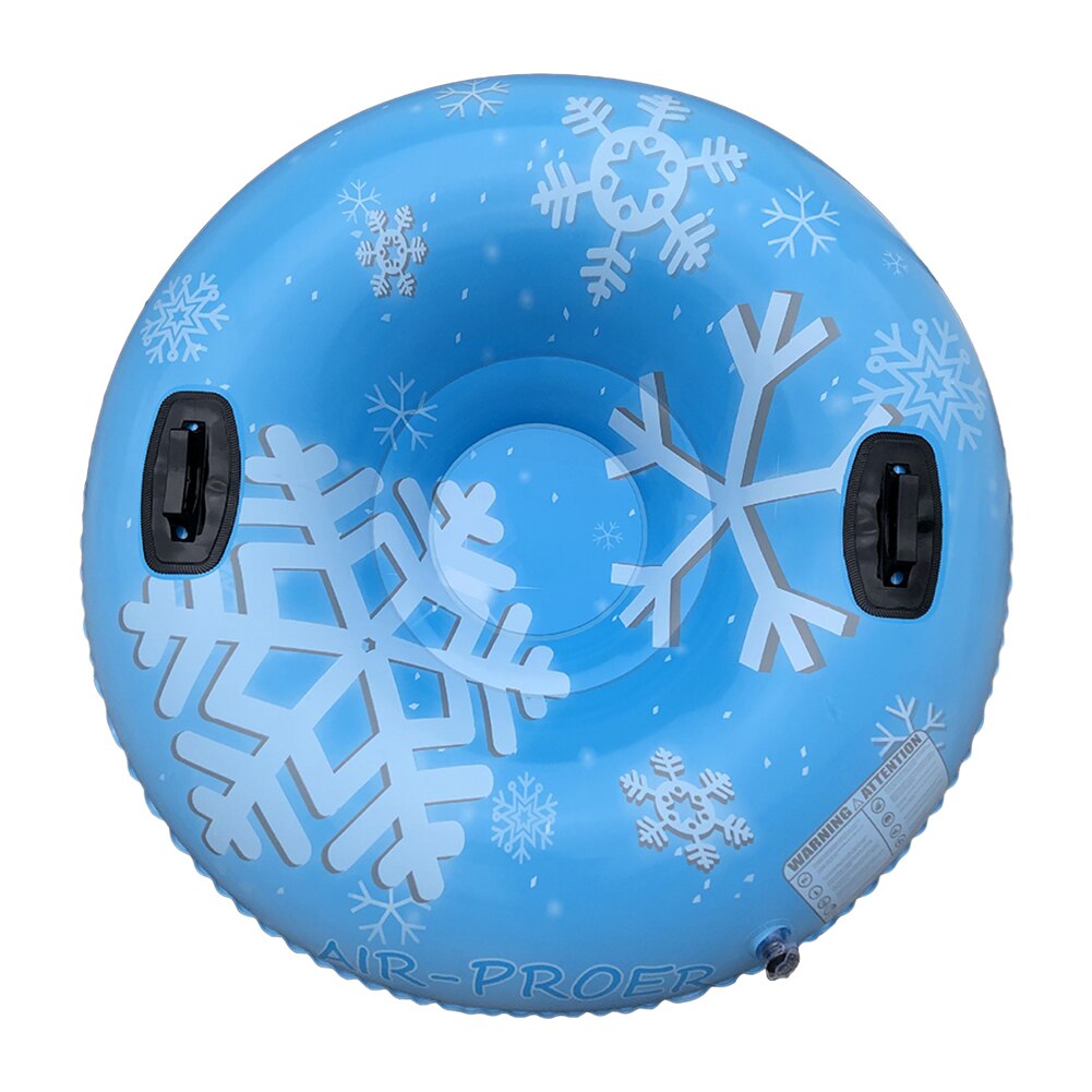 47inch Inflatable Snow Tube Winter Sports Adults Outdoor Entertainment Freeze Resistant PVC For Kids Snowboard With Handles