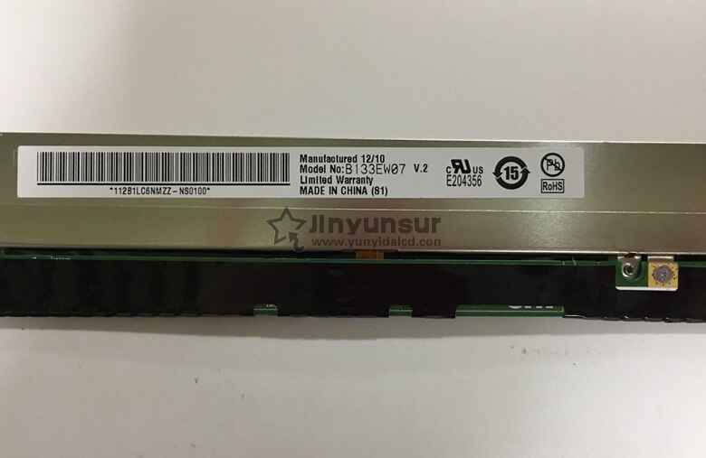 per Mela Macbook pro A1278 A1342 Schermo LCD di Ricambio B133EW07 V.2 N133IGE-L41 B133EW04 LP133WX3 TLA6 LP133WX3 TLA5 LP133WX3