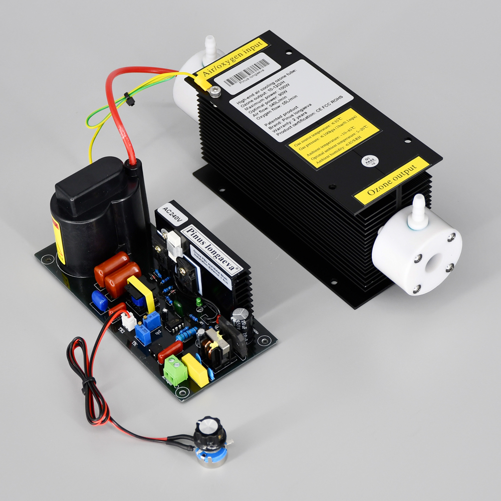 Ce Fcc Rohs Gepatenteerde Product 10 G/u 10Gram Verstelbare Ozon Generator Kit Ozonizer Voor Groenten En Fruit Water Ozonator
