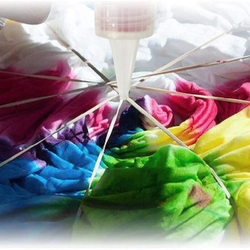 10/24 flasker tulipan permanent et trin slipsfarvestof sæt diy sæt til tekstil tekstil håndværk kunst til solo projekter farvestoffer maling