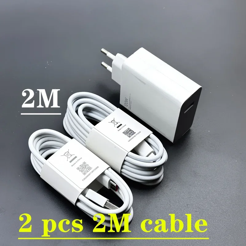 Xiaomi-Original EU Schnellladegerät 120 W Xiaomi 14 Ultra Ladegerät, Mi 14, Redmi Note 14, 13, 12 Pro Plus, 5G, Mi 13, 13T, 6A Kabel: UK