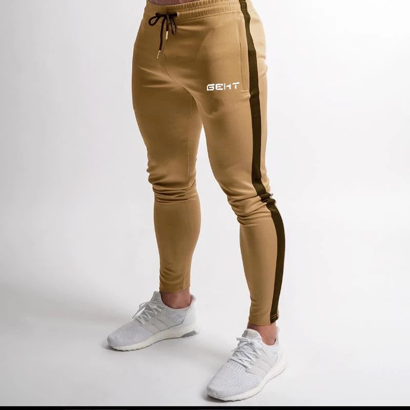 Geht Casual Skinny Broek Heren Joggers Joggingbroek Fitness Workout Track Broek Herfst Mannelijke Mode Broek