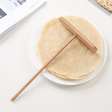 DIY Chinesische Spezielle Hersteller Pfannkuchen Teig Holz Treuer Stock T-förmigen Ei Schaber Kuchen Startseite Küche Küche Zubehör