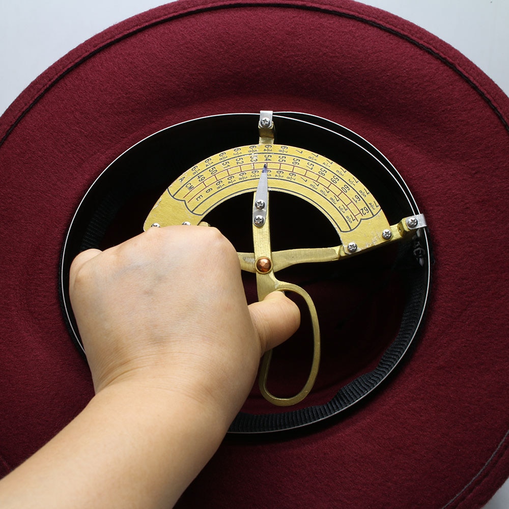 Retro Unisex Women Men /Kid Child Wool Fedora Flat Dome Oval Top Bowler Porkpie Pork-pie Hat Wood Bead Knitted Band (54/57cm)