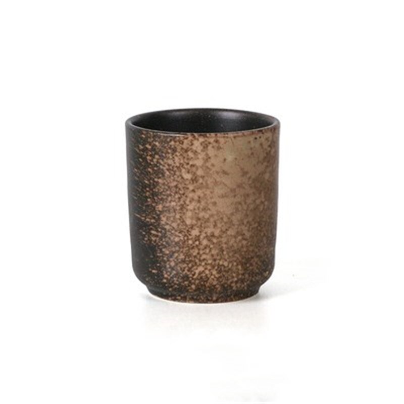 Taza de té de cerámica de estilo japonés master teacup taza de café de gres retro golondrina taza de té de cocina comercial tp1d: a2