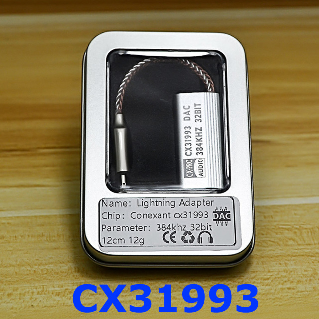 ALC5686 Cx31993 DAC Decoding 3.5mm HIFI Amplifier Adapter Earphone Cable Device Sound Amplifie 32bits/384KHz for IPhone Ios: Cx31993