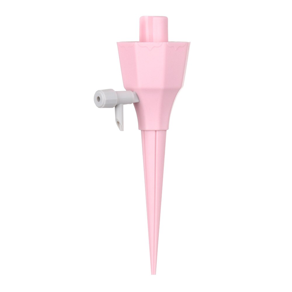 1PC Automatic Watering Device Heads Garden Sprinklers Nozzle Plant Flower Drip Irrigation System Tools Garden Home Supply: Pink