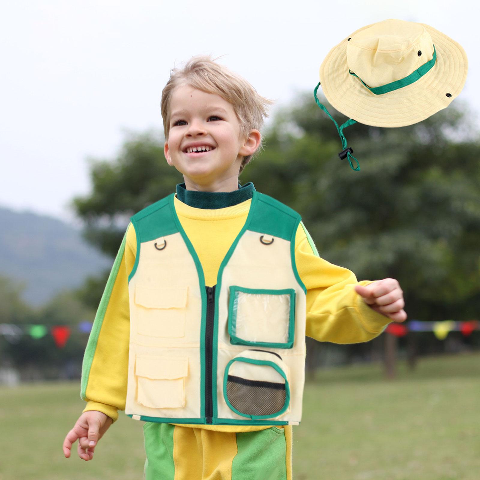 Kids Outdoor Explorer Kit Outdoor Adventure Set for Girls Boys Toddlers: Green