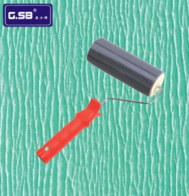 4 inches hard plastic roller for decorative wall texture paint roller GSB tool