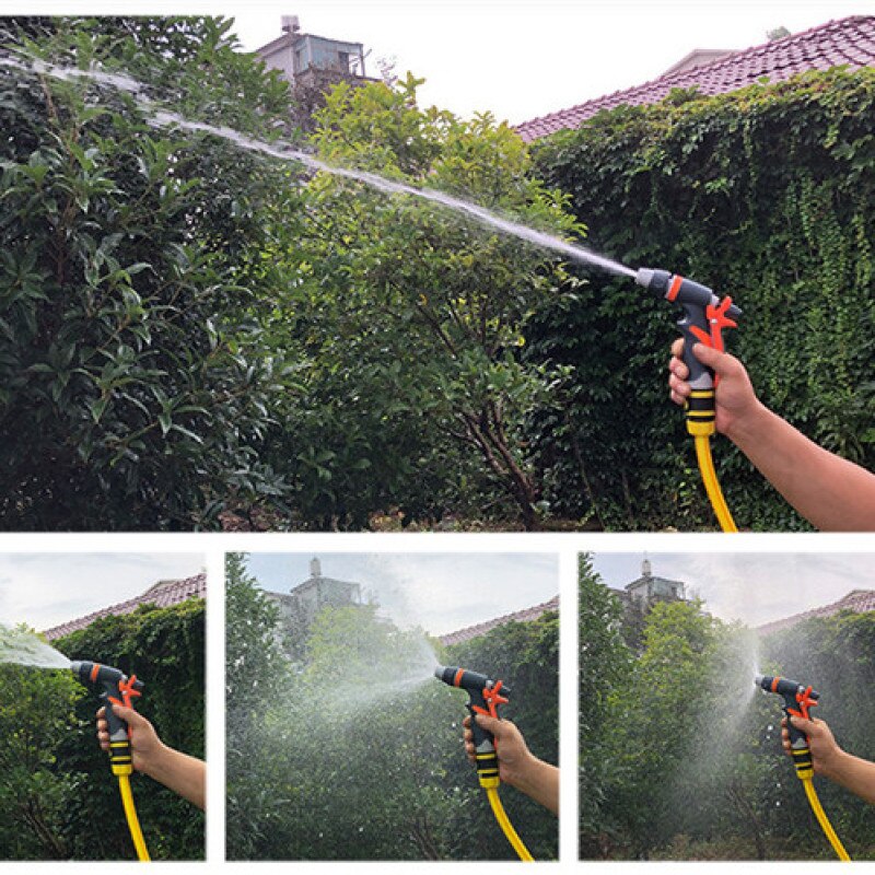 Hoge Druk Duurzaam Hand-Held Variabele Spray Patronen Water Geven Spuitpistool Lawn Watering Slang Strooi Nozzle Tuingereedschap