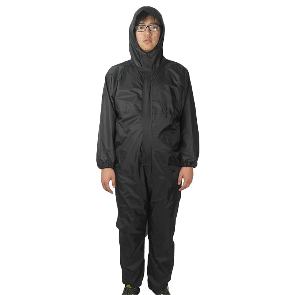 Verbunden Regenmantel Motorrad Fahrrad Regenbekleidung Overall Männer Und Frauen Spaltung Regen Anzug Regen Mantel: XXXL